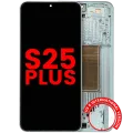 OLED Assembly With Frame For Samsung Galaxy S25 Plus 5G (US & International Version) (Aftermarket Plus) (Mint)