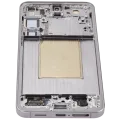 OLED Assembly With Frame For Samsung Galaxy S25 Plus 5G (US & International Version) (Aftermarket Plus) (Silver Shadow)
