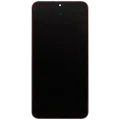 OLED Assembly With Frame For Samsung Galaxy S25 Plus 5G (US & International Version) (Aftermarket Plus) (Coral Red)