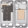 Mid-Frame Housing Compatible For Samsung Galaxy S25 FE 5G (US & International Version) (Icyblue / White)