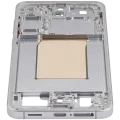Mid-Frame Housing Compatible For Samsung Galaxy S25 FE 5G (US & International Version) (Icyblue / White)