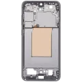 Mid-Frame Housing Compatible For Samsung Galaxy S25 FE 5G (US & International Version) (Jetblack / Navy)