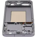 Mid-Frame Housing Compatible For Samsung Galaxy S25 FE 5G (US & International Version) (Jetblack / Navy)