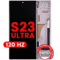 OLED Assembly With Frame For Samsung Galaxy S23 Ultra (US & International) (Aftermarket Pro) (120Hz) (Lavender)