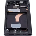 OLED Assembly With Frame For Samsung Galaxy S22 Ultra 5G (US & International Version) (Aftermarket Pro) (120Hz) (Phantom Black)