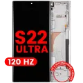 OLED Assembly With Frame For Samsung Galaxy S22 Ultra 5G (US & International Version) (Aftermarket Pro) (120Hz) (Phantom White)