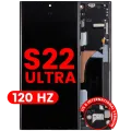 OLED Assembly With Frame For Samsung Galaxy S22 Ultra 5G (US & International Version) (Aftermarket Pro) (120Hz) (Graphite / Sky Blue / Red)