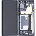 OLED Assembly With Frame For Samsung Galaxy Note 20 Ultra 5G (Aftermarket Pro) (120Hz) (Mystic Black)