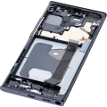 OLED Assembly With Frame For Samsung Galaxy Note 20 Ultra 5G (Aftermarket Pro) (120Hz) (Mystic Black)