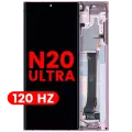 OLED Assembly With Frame For Samsung Galaxy Note 20 Ultra 5G (Aftermarket Pro) (120Hz) (Mystic Bronze)