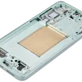 OLED Assembly With Frame For Samsung Galaxy S25 Plus 5G (US & International Version) (Aftermarket Plus) (120Hz) (Mint)