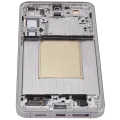 OLED Assembly With Frame For Samsung Galaxy S25 Plus 5G (US & International Version) (Aftermarket Plus) (120Hz) (Silver Shadow)