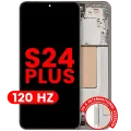 OLED Assembly With Frame For Samsung Galaxy S24 Plus 5G (US & International Version) (Aftermarket Plus) (120Hz) (Amber Yellow)