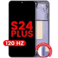 OLED Assembly With Frame For Samsung Galaxy S24 Plus 5G (US & International Version) (Aftermarket Plus) (120Hz) (Cobalt Violet)
