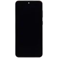 Дисплейний модуль (OLED) з рамкою для Samsung Galaxy S23 Plus (US & International) (Aftermarket Plus) (120Hz) (Phantom Black)