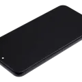 Дисплейний модуль (OLED) з рамкою для Samsung Galaxy S23 Plus (US & International) (Aftermarket Plus) (120Hz) (Phantom Black)