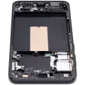 Дисплейний модуль (OLED) з рамкою для Samsung Galaxy S23 Plus (US & International) (Aftermarket Plus) (120Hz) (Phantom Black)