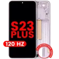 OLED Assembly With Frame For Samsung Galaxy S23 Plus (US & International) (Aftermarket Plus) (120Hz) (Lavender)