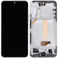 OLED Assembly With Frame For Samsung Galaxy S22 Plus 5G (US & International Version) (Aftermarket Plus) (120Hz) (White)