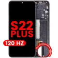 OLED Assembly With Frame For Samsung Galaxy S22 Plus 5G (US & International Version) (Aftermarket Plus) (120Hz) (Phantom Black)
