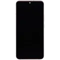 OLED Assembly With Frame For Samsung Galaxy S22 Plus 5G (US & International Version) (Aftermarket Plus) (120Hz) (Pink Gold / Violet)