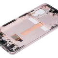 OLED Assembly With Frame For Samsung Galaxy S22 Plus 5G (US & International Version) (Aftermarket Plus) (120Hz) (Pink Gold / Violet)