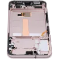 OLED Assembly With Frame For Samsung Galaxy S22 Plus 5G (US & International Version) (Aftermarket Plus) (120Hz) (Pink Gold / Violet)