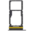 Dual Sim Card Tray For Samsung Galaxy A17 4G (A175 / 2025) (Premium) (Black)