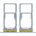 Dual Sim Card Tray For Samsung Galaxy A17 4G (A175 / 2025) (Premium) (Light blue)