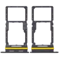Dual Sim Card Tray For Samsung Galaxy A17 5G (A176 / 2025) (Premium) (Black)