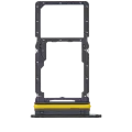 Dual Sim Card Tray For Samsung Galaxy A17 5G (A176 / 2025) (Premium) (Black)