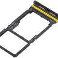 Dual Sim Card Tray For Samsung Galaxy A17 5G (A176 / 2025) (Premium) (Black)