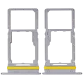 Dual Sim Card Tray For Samsung Galaxy A17 5G (A176 / 2025) (Premium) (Gray)