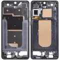 Mid-Frame Housing Compatible For Samsung Galaxy S25 Edge 5G (US & International Version) (Titanium Jetblack)
