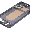 Mid-Frame Housing Compatible For Samsung Galaxy S25 Edge 5G (US & International Version) (Titanium Jetblack)