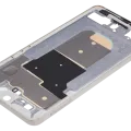 Mid-Frame Housing Compatible For Samsung Galaxy S25 Edge 5G (US & International Version) (Titanium Icyblue / Titanium Silver)