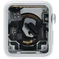 Housing Assembly Compatible For Watch Series 1 (38MM) (Used OEM Pull: Grade A) (Cellular Version) (Aluminum / Silver)