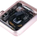 Housing Assembly Compatible For Watch Series 1 (38MM) (Used OEM Pull: Grade A) (Stainless / Rose Gold)