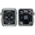 Housing Assembly Compatible For Watch Series 1 (38MM) (Used OEM Pull: Grade A) (Stainless / Silver)