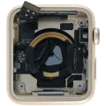Housing Assembly Compatible For Watch Series 1 (42MM) (Used OEM Pull: Grade A) (Cellular Version) (Aluminum / Gold)