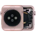 Housing Assembly Compatible For Watch Series 1 (42MM) (Used OEM Pull: Grade A) (Cellular Version) (Aluminum / Rose Gold)