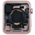Housing Assembly Compatible For Watch Series 1 (42MM) (Used OEM Pull: Grade A) (Cellular Version) (Aluminum / Rose Gold)