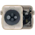 Housing Assembly Compatible For Watch Series 2 (38MM) (Used OEM Pull: Grade A) (Cellular Version) (Aluminum / Gold)
