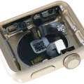 Housing Assembly Compatible For Watch Series 2 (38MM) (Used OEM Pull: Grade A) (Cellular Version) (Aluminum / Gold)