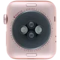 Housing Assembly Compatible For Watch Series 2 (42MM) (Used OEM Pull: Grade A) (Cellular Version) (Aluminum / Rose Gold)