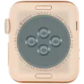 Housing Assembly Compatible For Watch Series 3 (38MM) (Used OEM Pull: Grade A) (Cellular Version) (Aluminum / Rose Gold)
