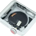 Housing Assembly Compatible For Watch Series 3 (38MM) (Used OEM Pull: Grade A) (Cellular Version) (Aluminum / Silver)
