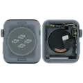 Housing Assembly Compatible For Watch Series 3 (38MM) (Used OEM Pull: Grade A) (Cellular Version) (Aluminum / Space Black)