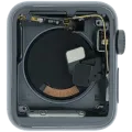 Housing Assembly Compatible For Watch Series 3 (38MM) (Used OEM Pull: Grade A) (Cellular Version) (Aluminum / Space Black)
