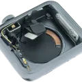 Housing Assembly Compatible For Watch Series 3 (38MM) (Used OEM Pull: Grade A) (Cellular Version) (Aluminum / Space Black)